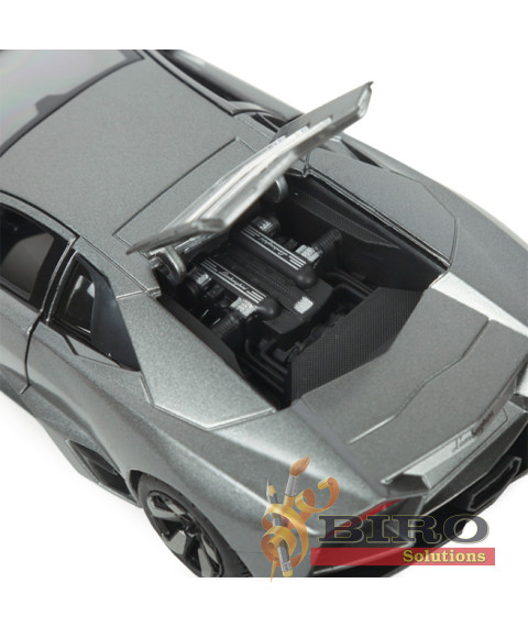 Mașină RASTAR Die cast 1:24 Lamborghini REVENTON, sură, 61368